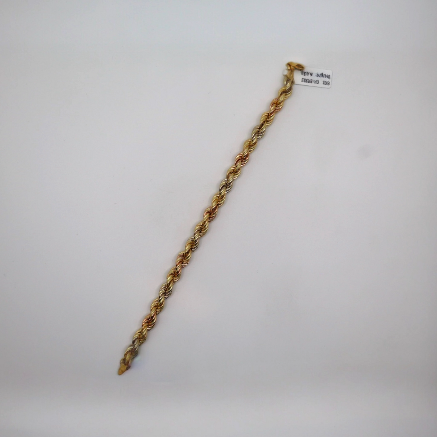 Rope chain Bracelet 18k