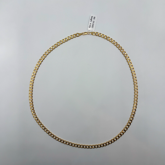 Curb Chain 18k - 50cm