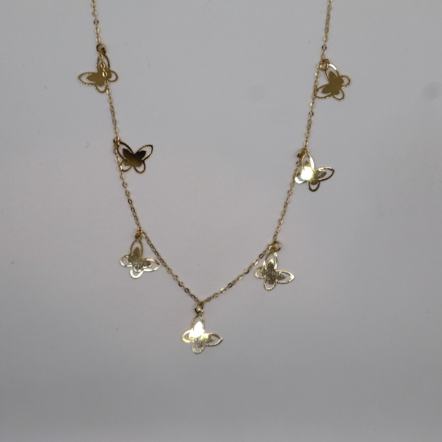 Butterfly Necklace 18K