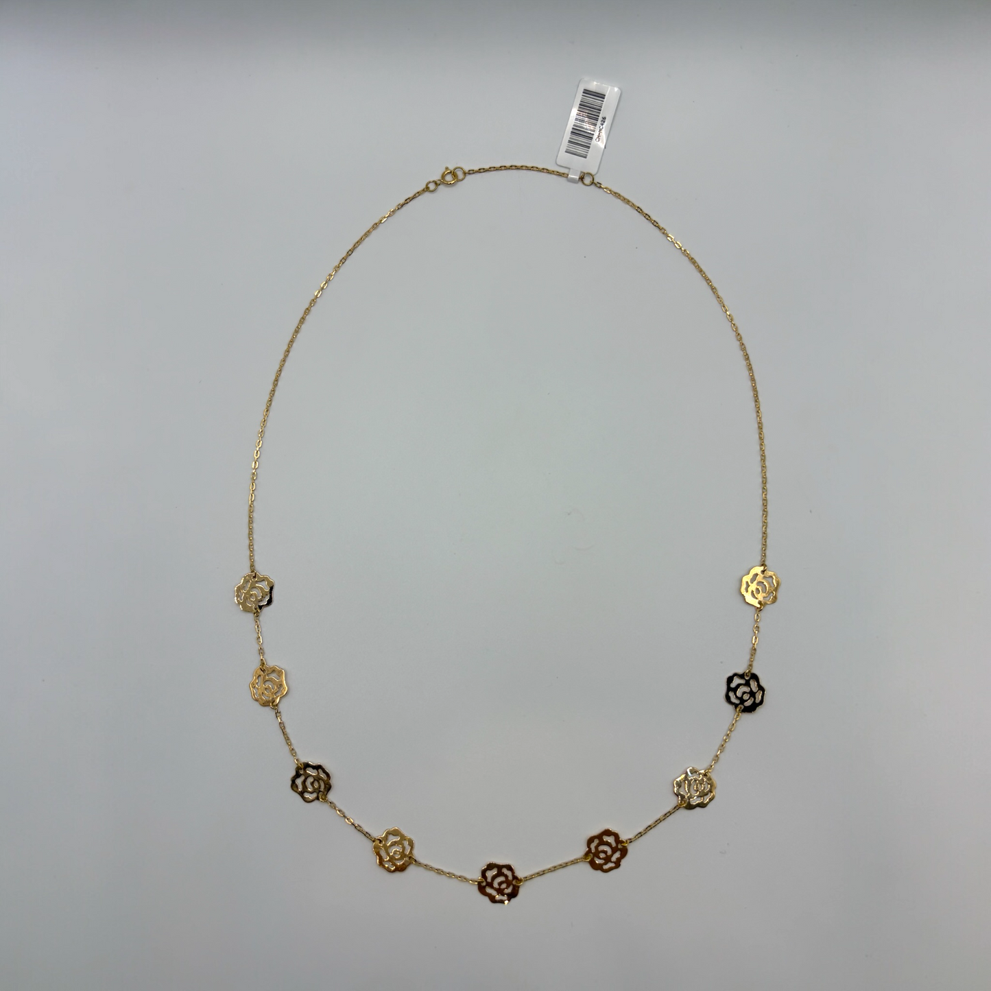 Nine Flower Necklace 18K