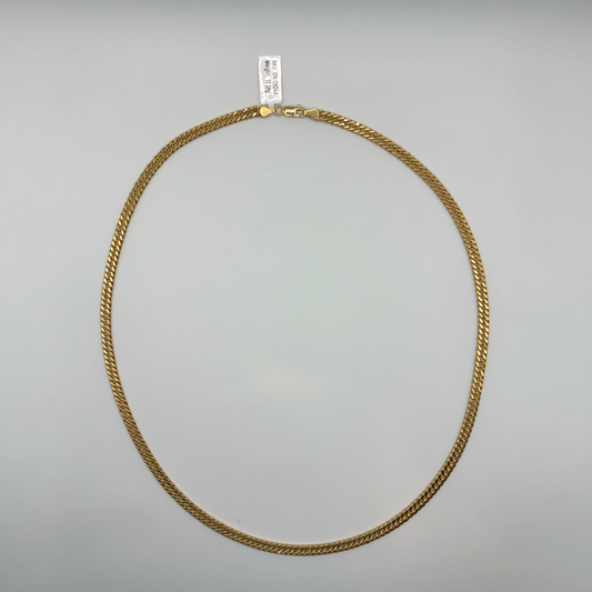 Curb Chain 18k - 60cm