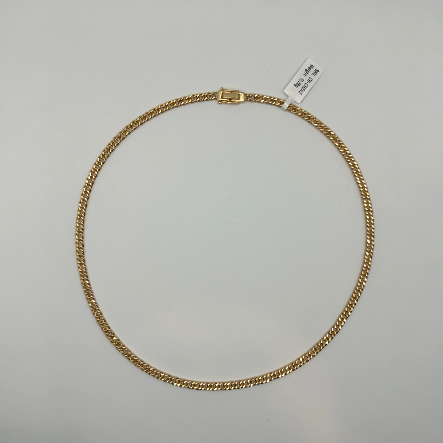 Curb Chain 18k - 45cm