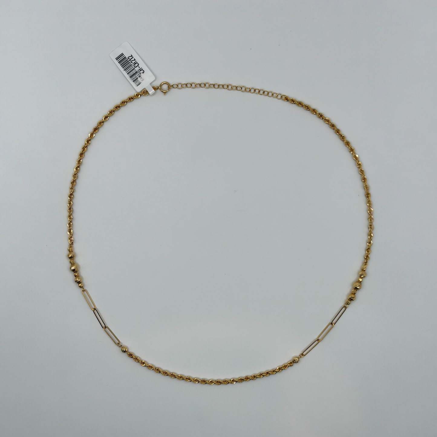 Rope chain 18k - 40cm
